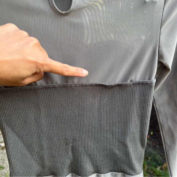 ‼️SOLD‼️ZARA Women's Long Sleeve Green Bodysuit - Picture 5 of 5